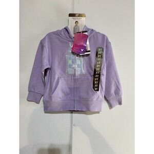 Disney Purple castle Jacket Sweater Girls Hooded Frozen 3T NWT Gift Birthday